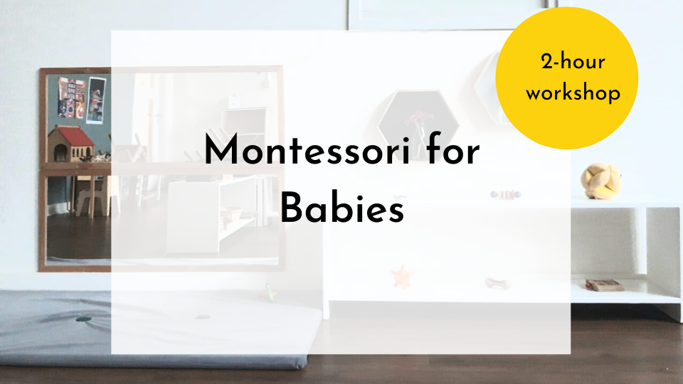 Product image for Montessori for Babies (for 0 to 1 year old)