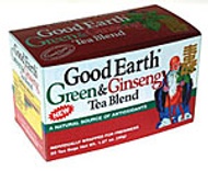 Green and Ginseng Tea Blend from Good Earth Teas