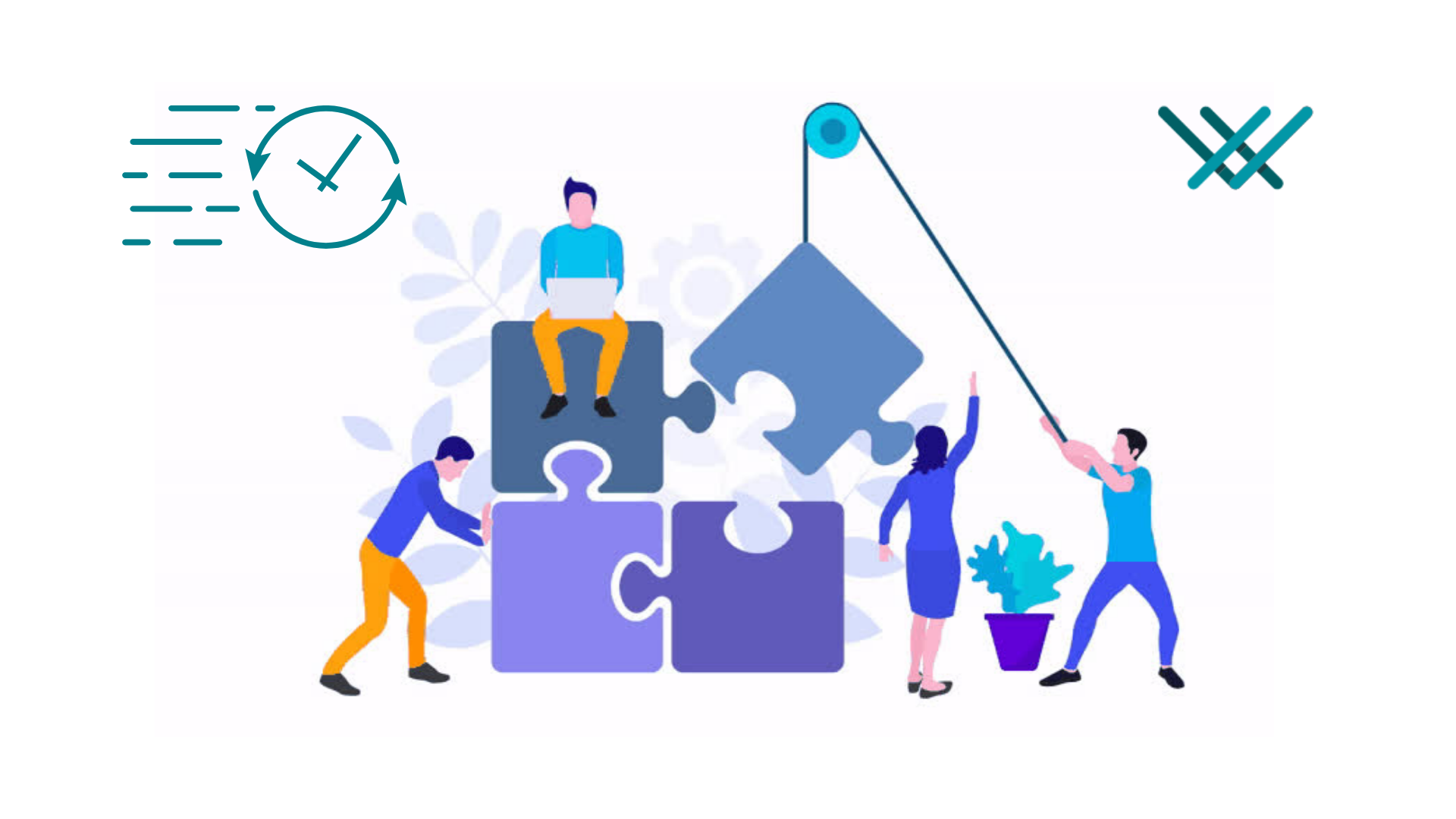 Hr 6 7. Иллюстрация команды it. Менеджмент гиф. Гифка командная работа. Teamwork иллюстрация.
