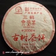 2009 "Three Cranes" 3008 Gu Shu Liubao Cake 400g from Chawangshop