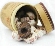 2013 LAOTONGZHI MINI TUO CHA YUNNAN PUERH RIPE SHOU from Haiwan King Tea