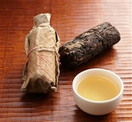 Fragrant Leaf Green Pu-Erh (raw green uncooked Pu-Erh) from Teance