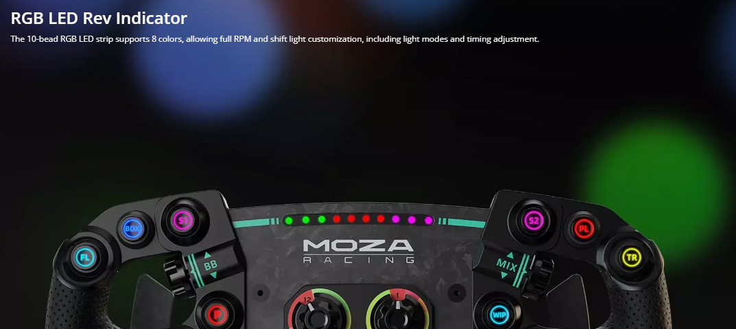 PC用ゲームコントローラー・コンバーター MOZA Racing GS V2P Steering