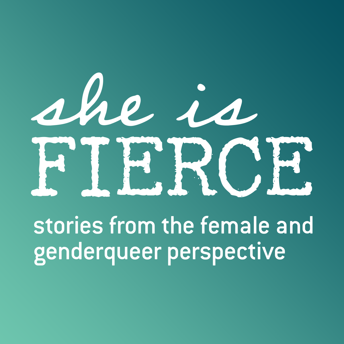 She is Fierce Stories logo