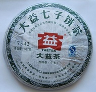 2011 Dayi 7542 Pu-erh Tea Cake from PuerhShop.com
