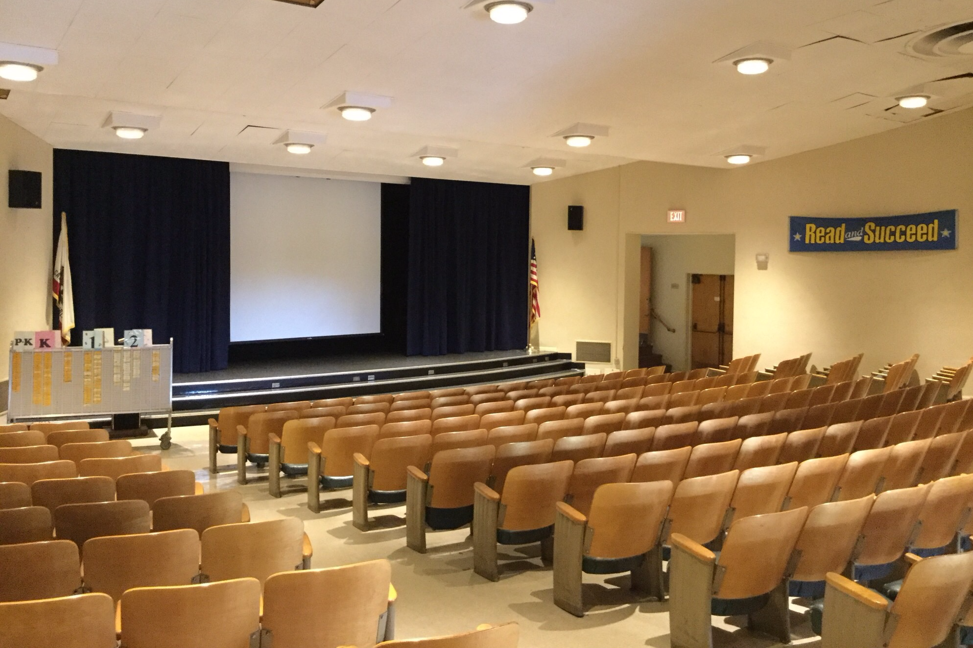 essay on my school auditorium