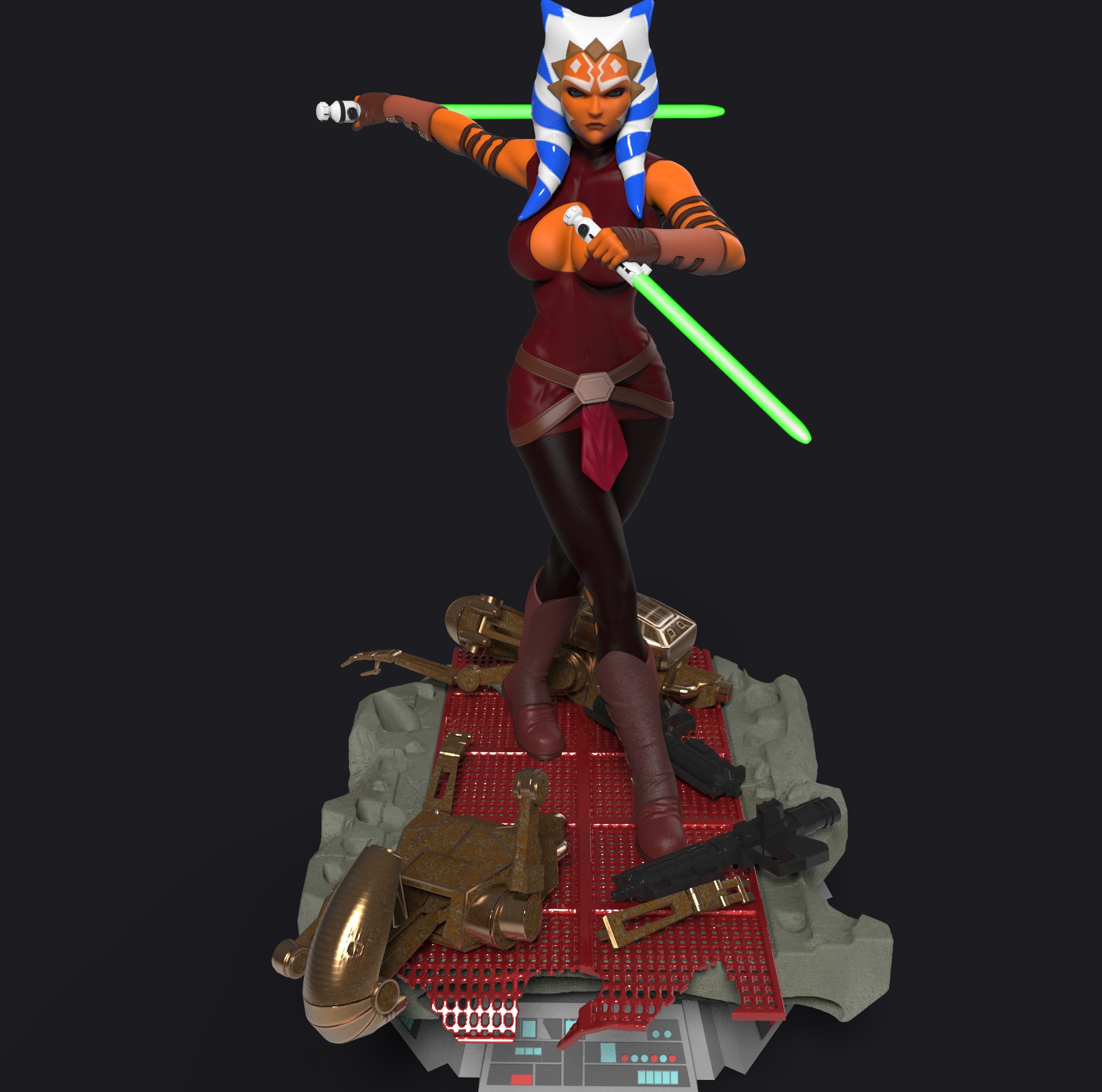 ahsoka tano clone armor