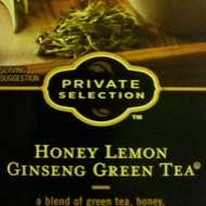 Honey Lemon Ginseng Green Tea from Kroger Private Selection 