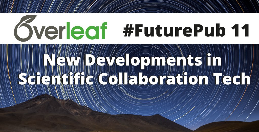 Overleaf FuturePub 11 banner