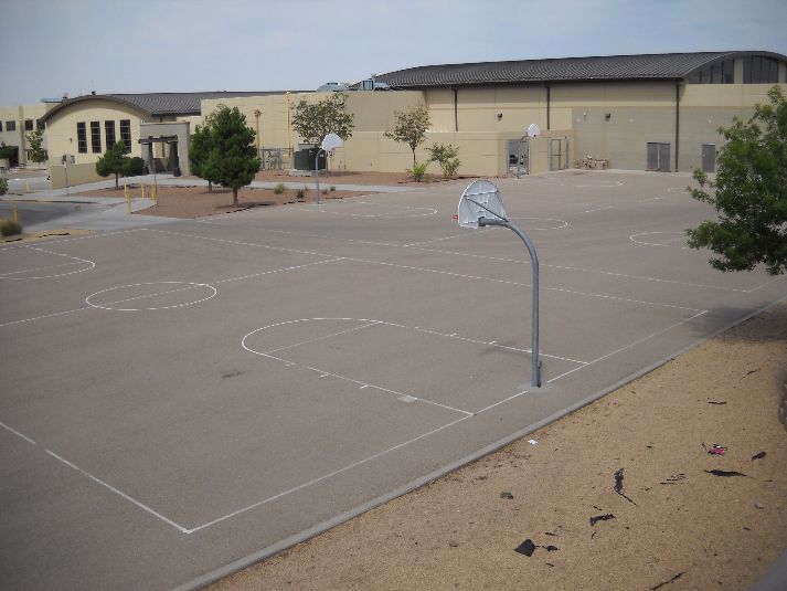 Outdoor Basketball Courts