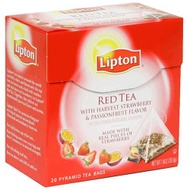 Red Tea with Harvest Strawberry and Passionfruit from Lipton