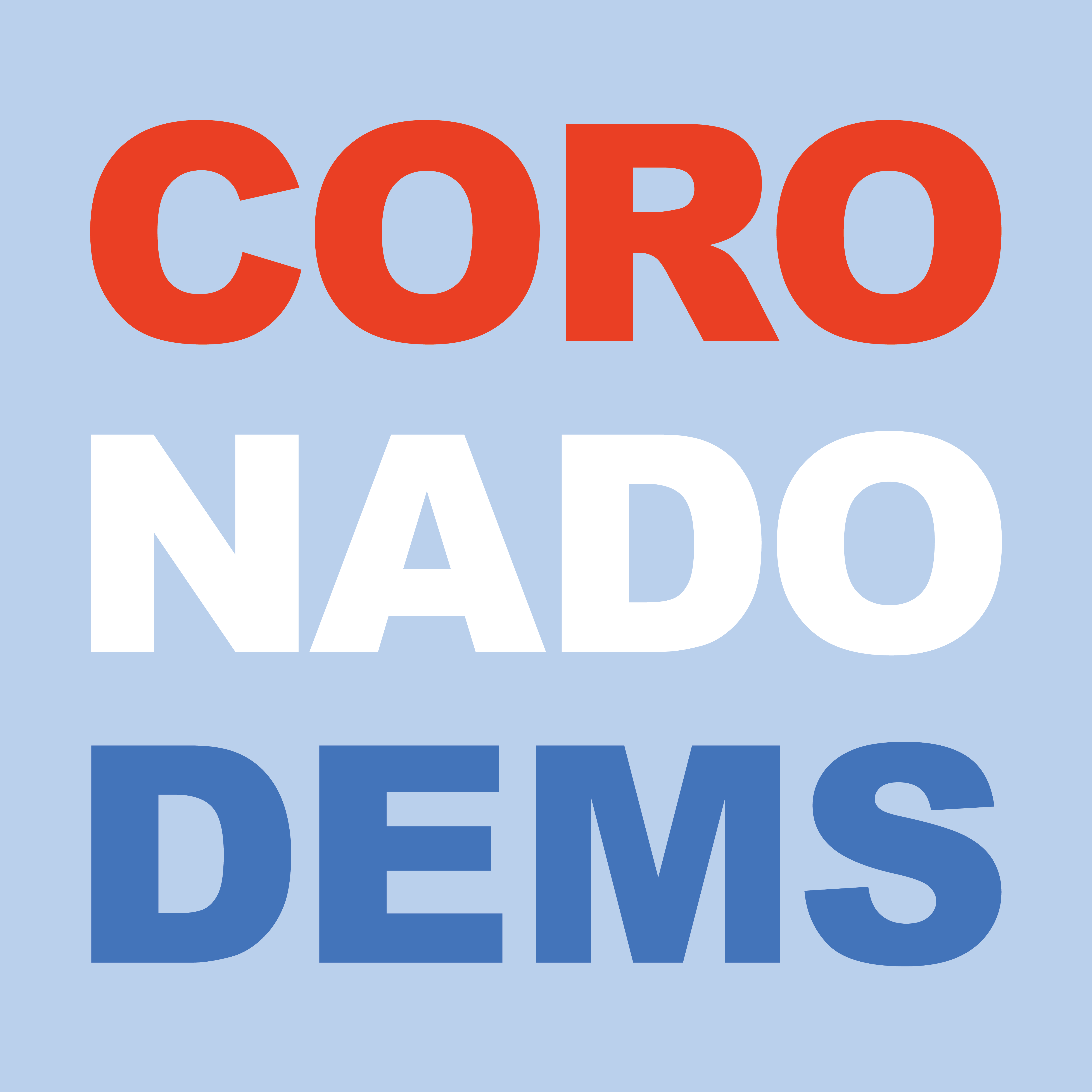 Coronado Democratic Club logo