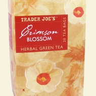 Crimson Blossom Green Tea from Trader Joe's