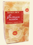 Crimson Blossom Green Tea from Trader Joe's
