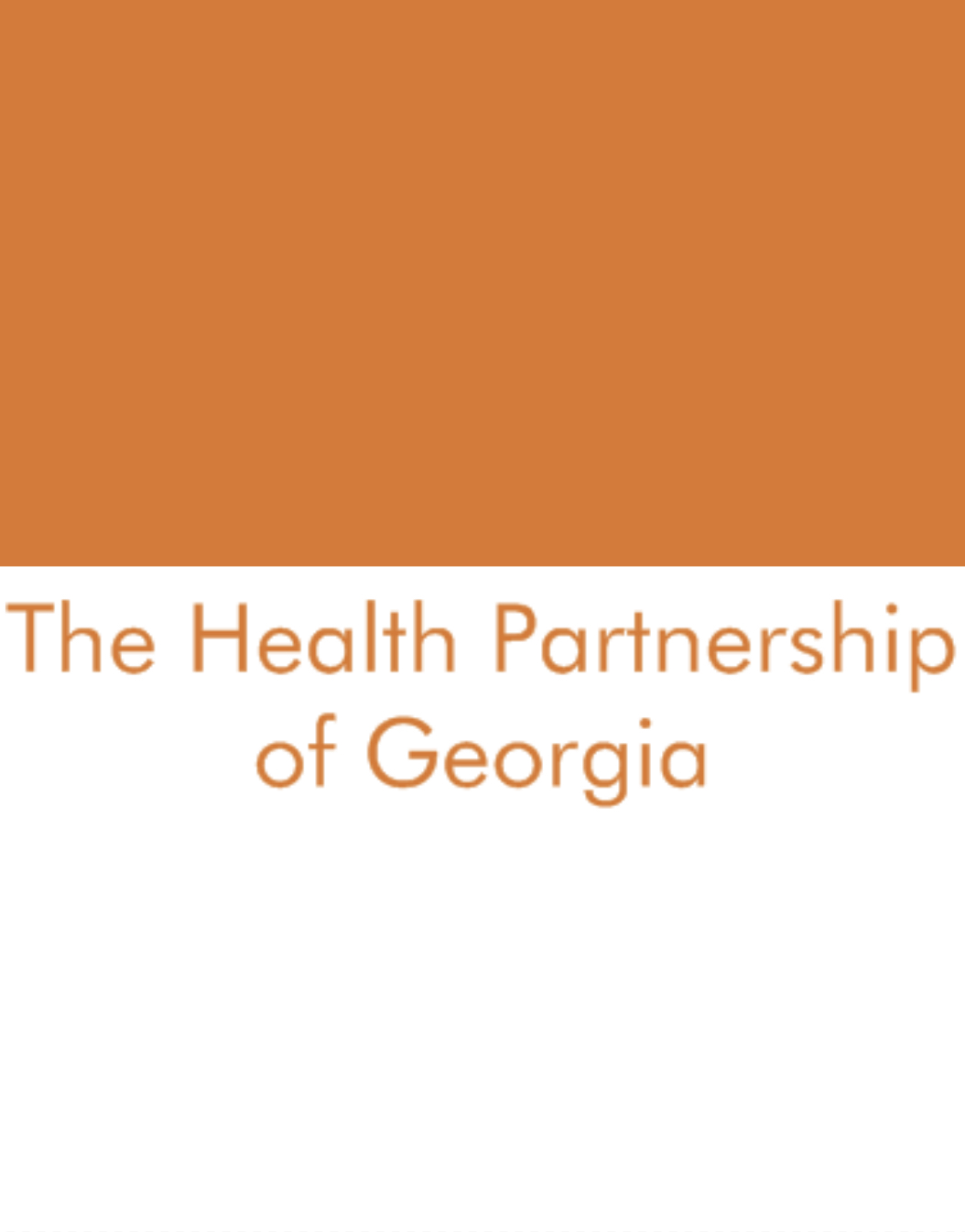 The Health Partnership of Georgia, INC. logo