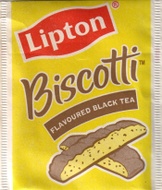 Biscotti Flavoured Black Tea from Lipton