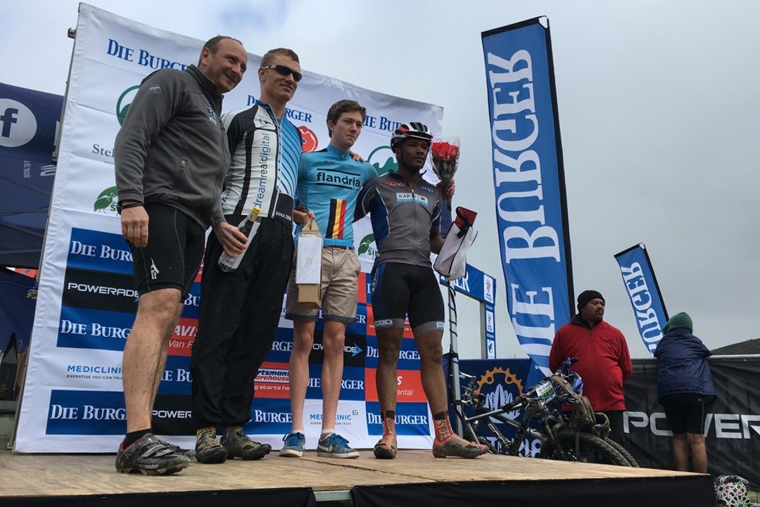 Waldo (Team Dream Real) podium @ MTB Burger 2016!