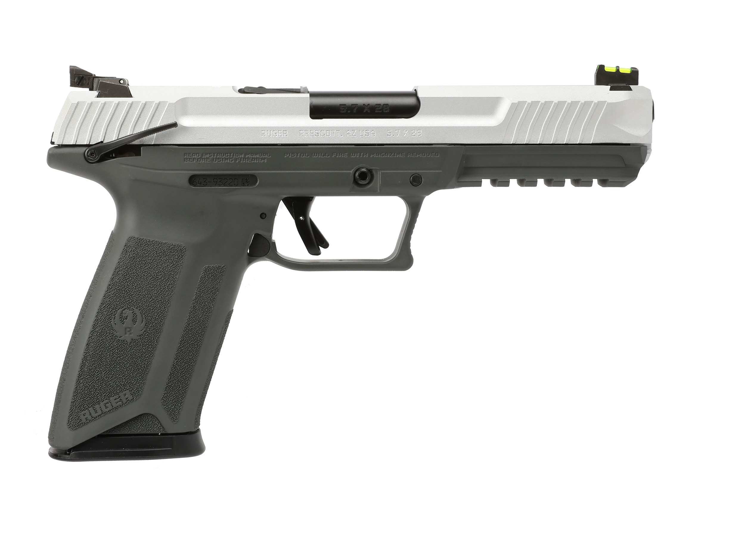 Ruger 57 pistol ruger5720ssgr next level austin 78701