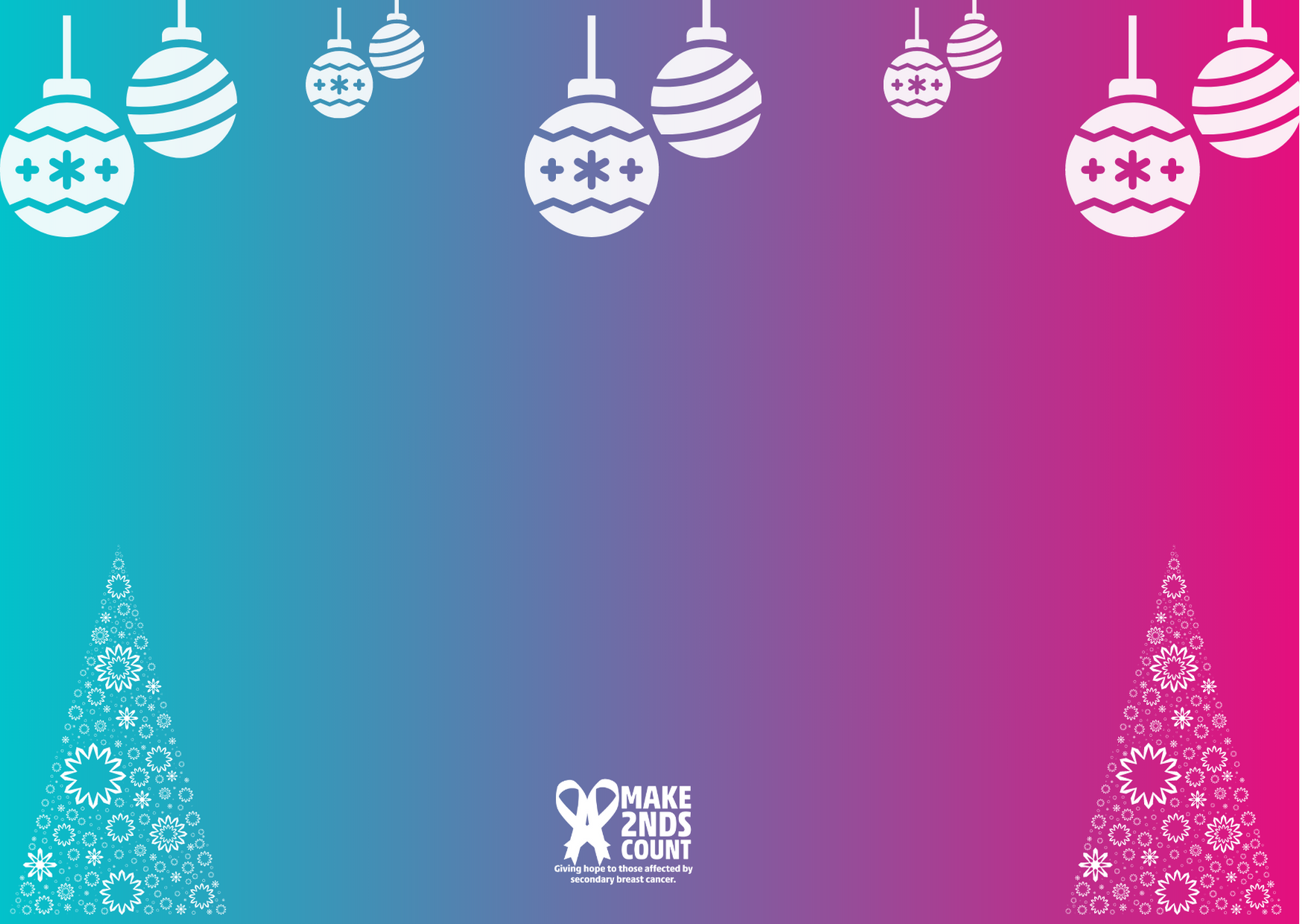 Make christmas count buy a bauble of hope make 2nds count powered