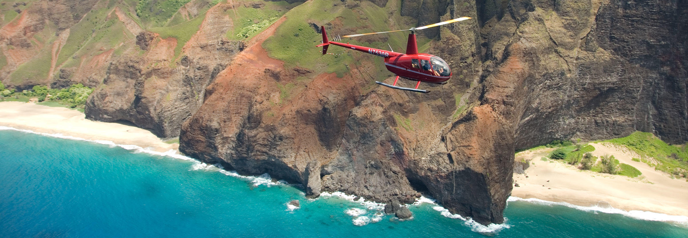 Private Kauai Helicopter Tour Over Na Pali Coast - Lihue