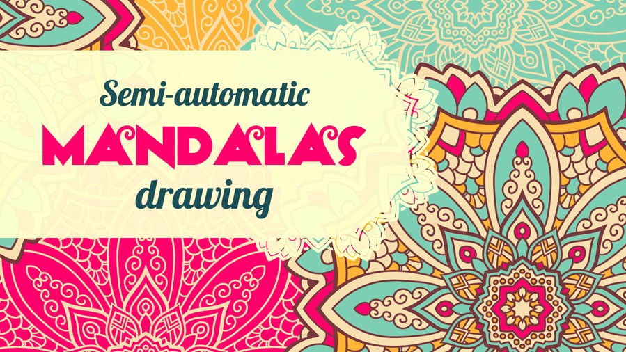 Learn Adobe Illustrator: Semi-Automatic Mandalas Drawing