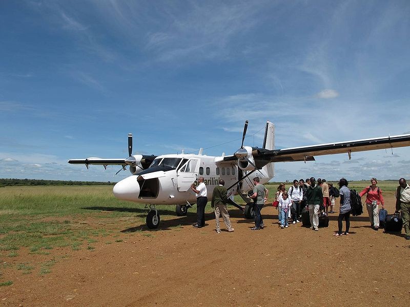 Fly into the Masai Mara