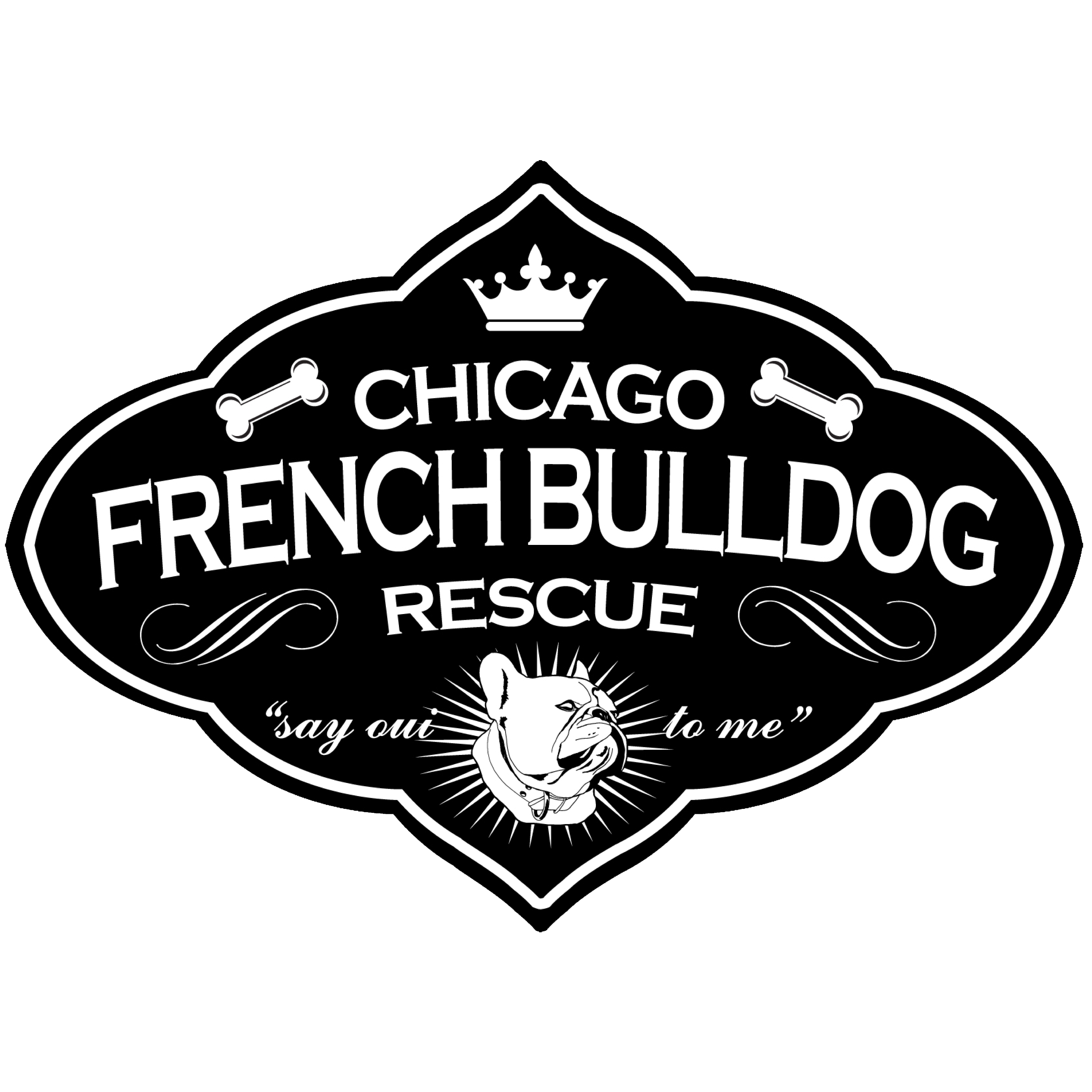 Chicago French Bulldog Rescue logo
