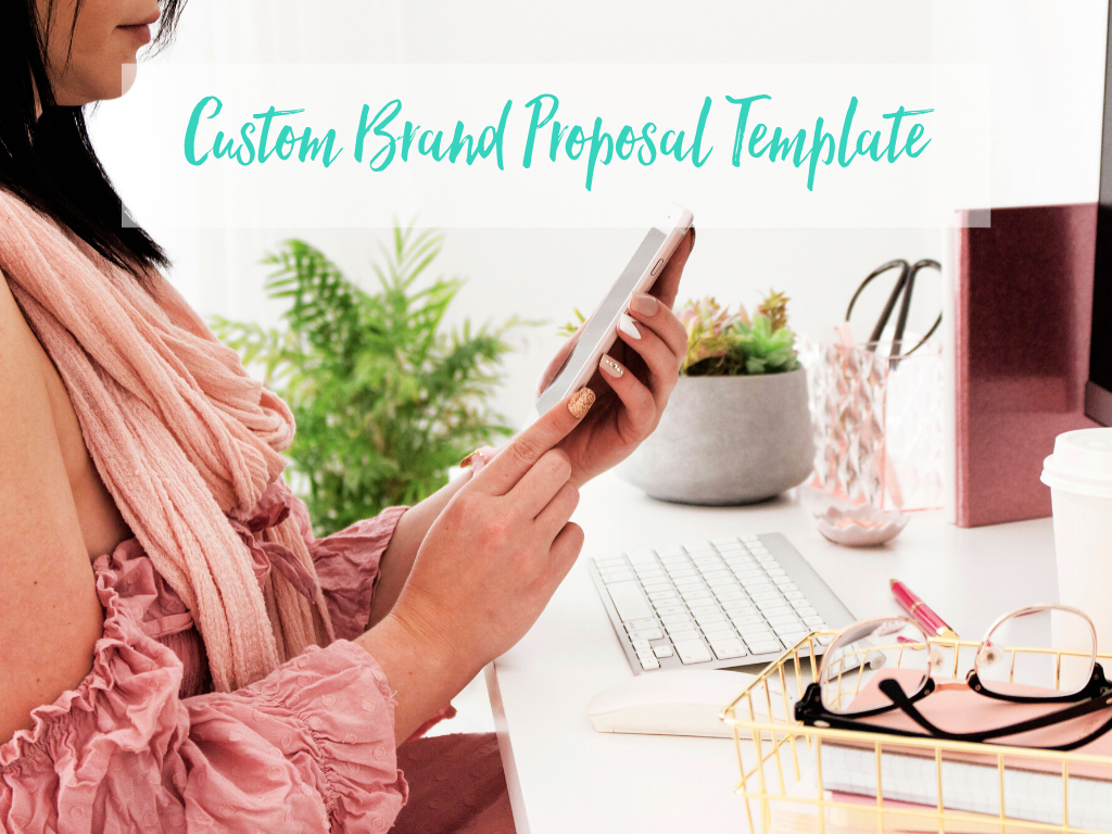 Product image for Custom Brand Proposal Template