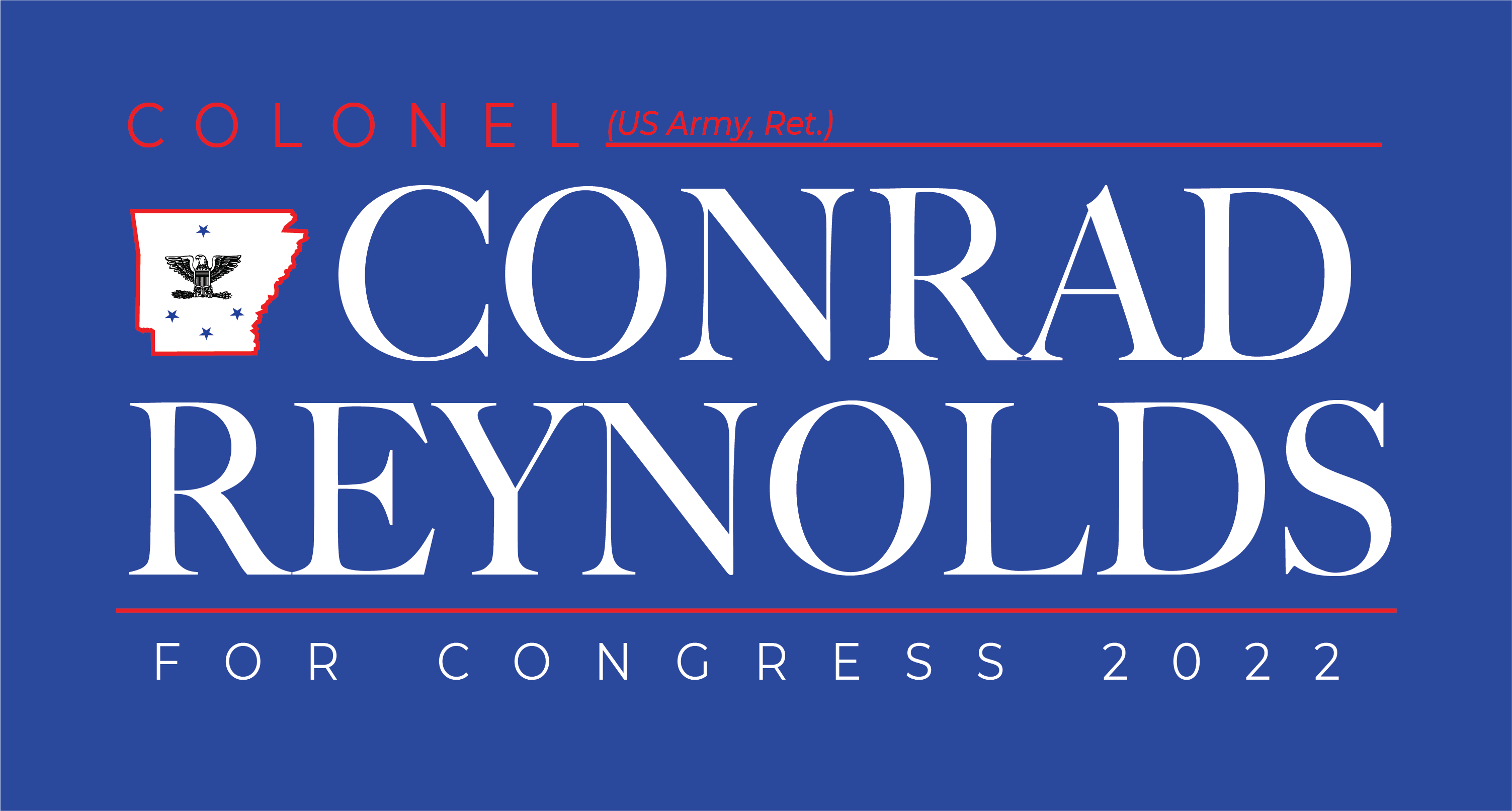 Conrad Reynolds for Congress logo