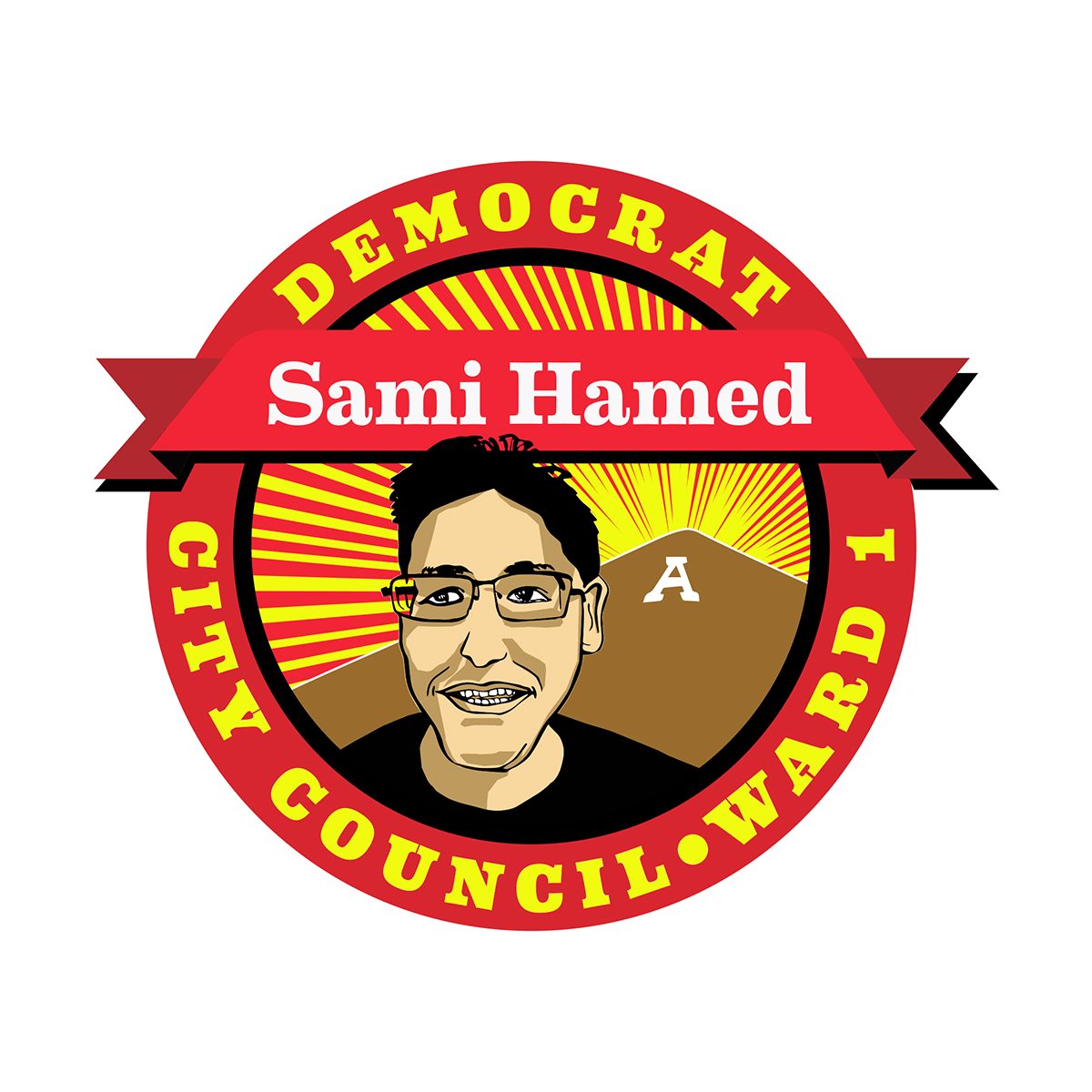 Sami Hamed for City Council logo