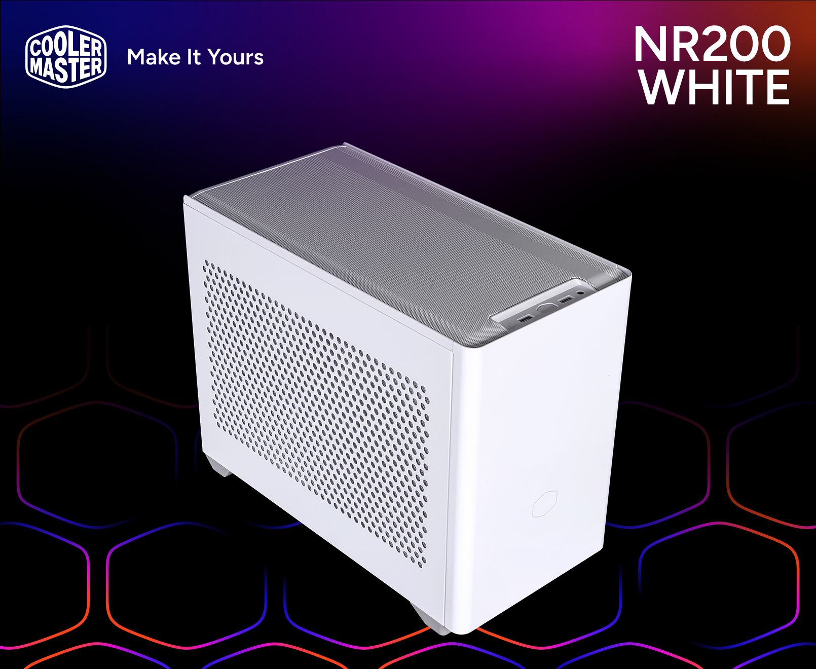 Cooler Master Cooler Master NR200 White SFF Small Form Factor Mini
