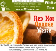 Red Hot Orange White from 52teas