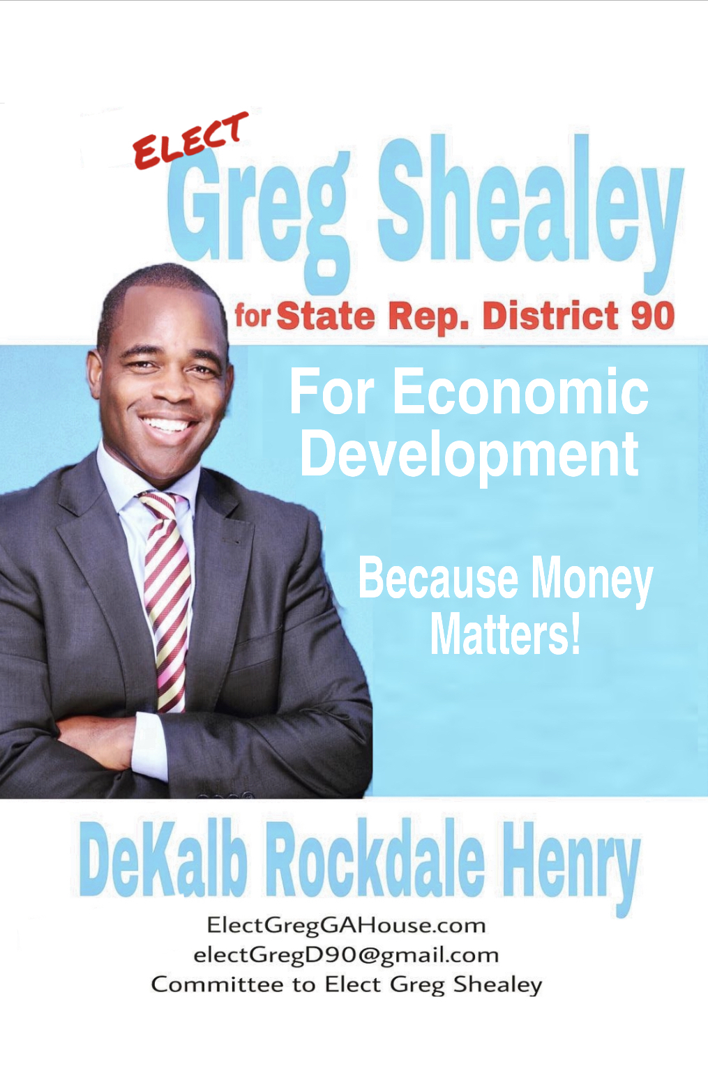 Committee to Elect Greg Shealey logo