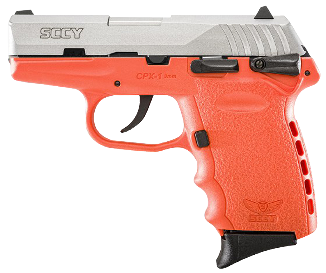 SCCY CPX-1 Two Tone Orange CPX1TTOR Tin Star Shooting Range LLC.