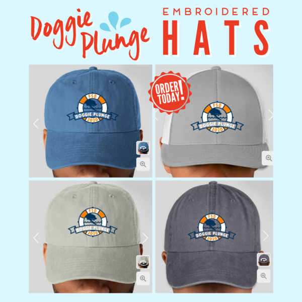 Doggie Plunge 2020 Hats squarepng
