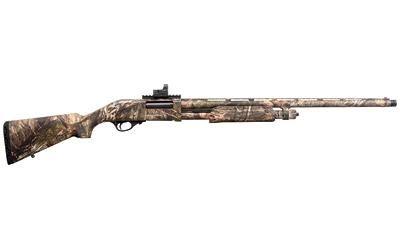 Chiappa Firearms 930308T 335 Turkey Full Size 12 Gauge Pump 3.50″ 5+1 26″ Mossy Oak Country DNA Chrome Lined Vent Rib Barrel, Picatinny Rail Aluminum Receiver & Fixed Synthetic Stock, Red Dot 4 MOA