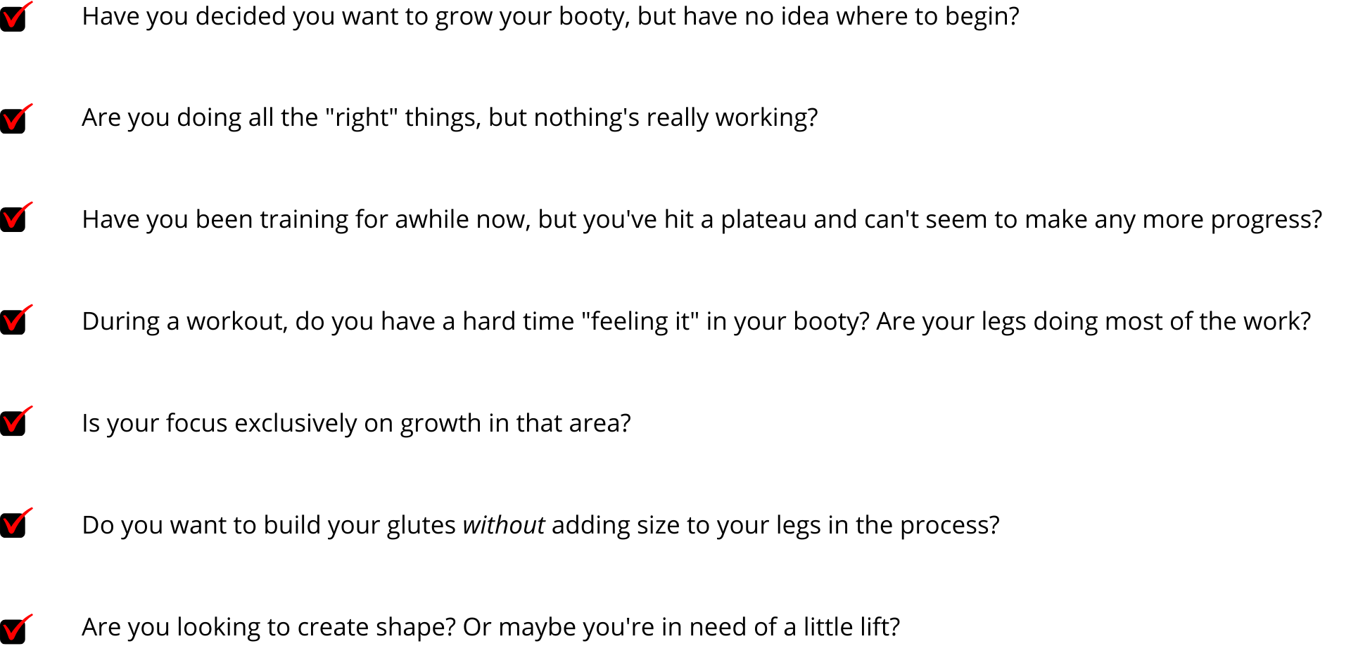 alt=&quot;checklist describing who this course would be a good fit for&quot;