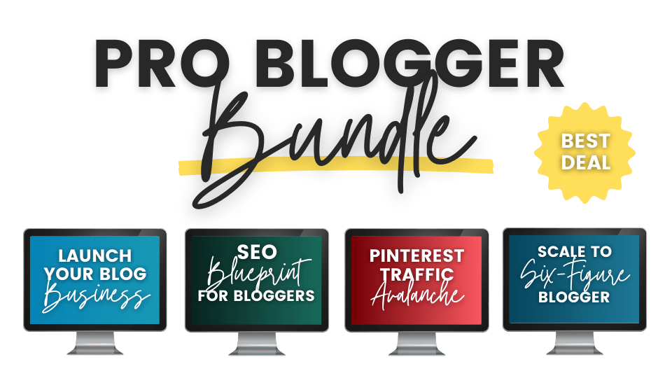 pro blogger bundle deal