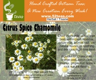 Citrus Spice Chamomile from 52teas
