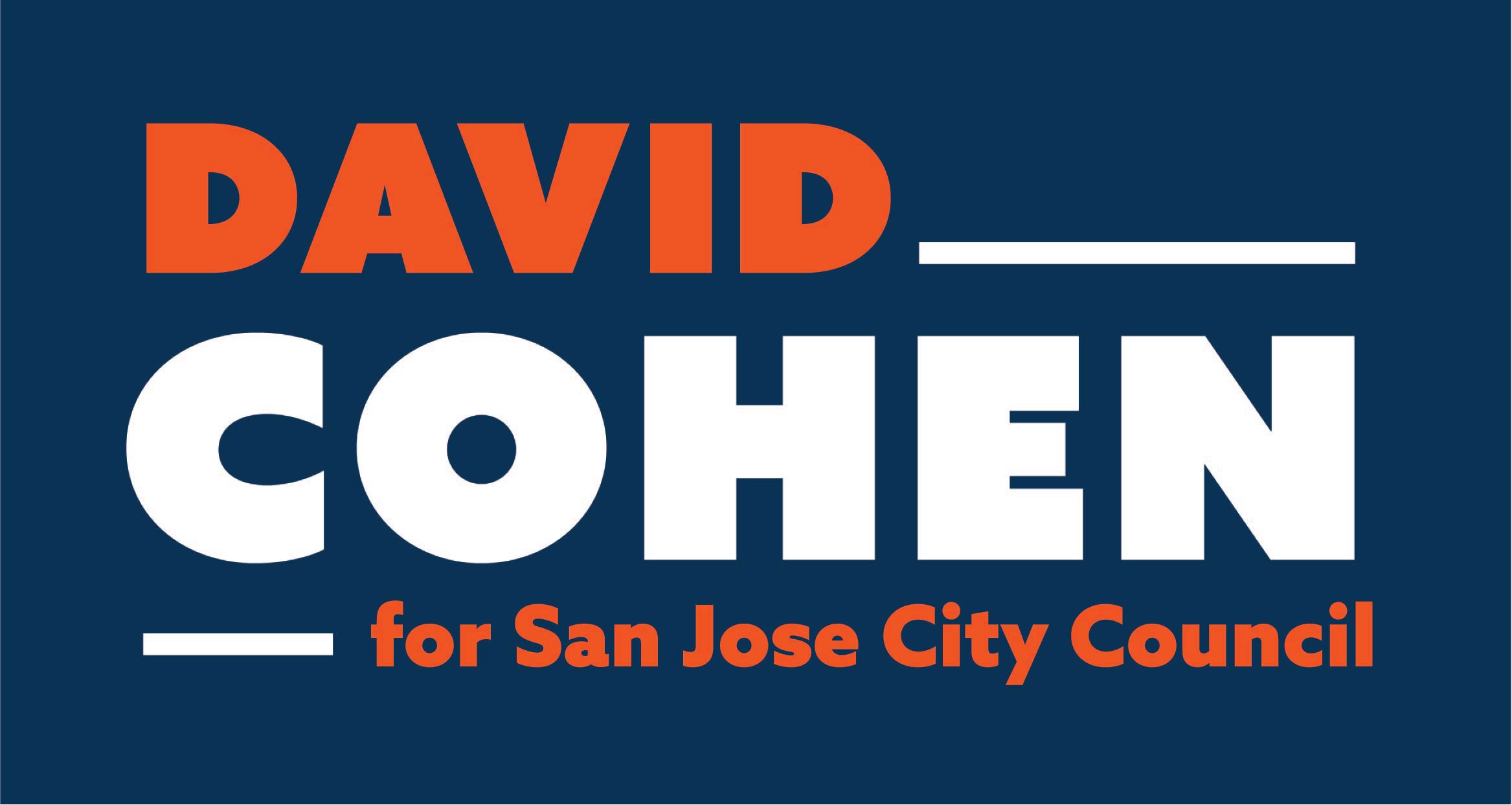 David Cohen for San Jose City Council 2024 logo