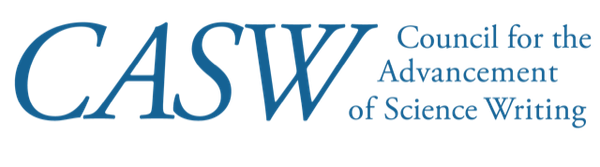 Council for the Advancement of Science Writing logo