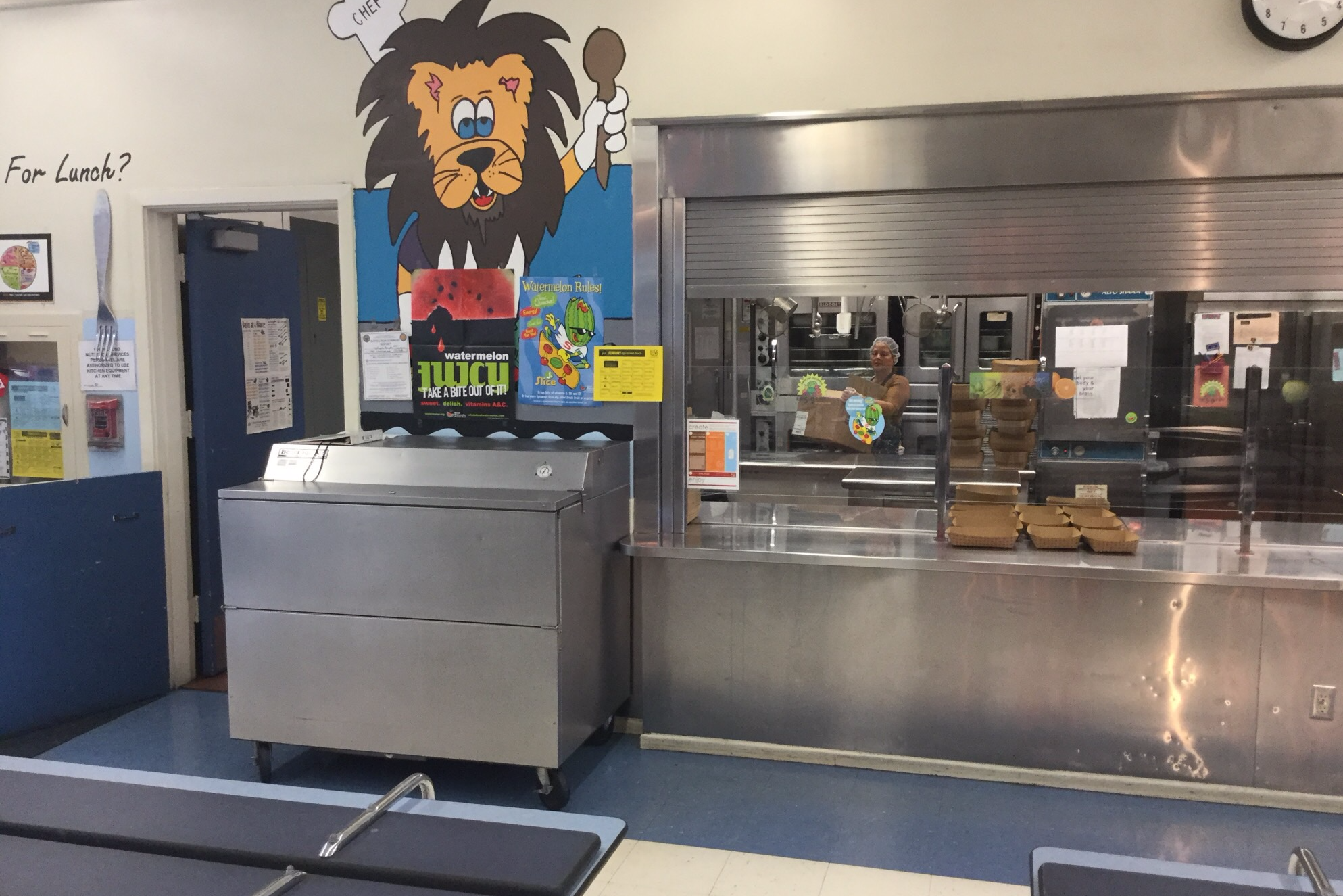 Cafeteria Dining Room