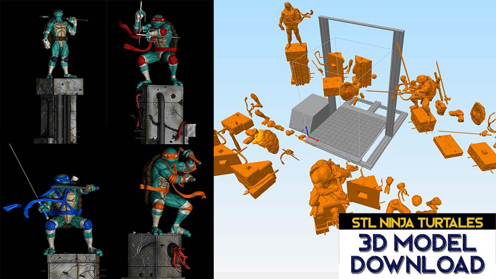 tmnt 3d model