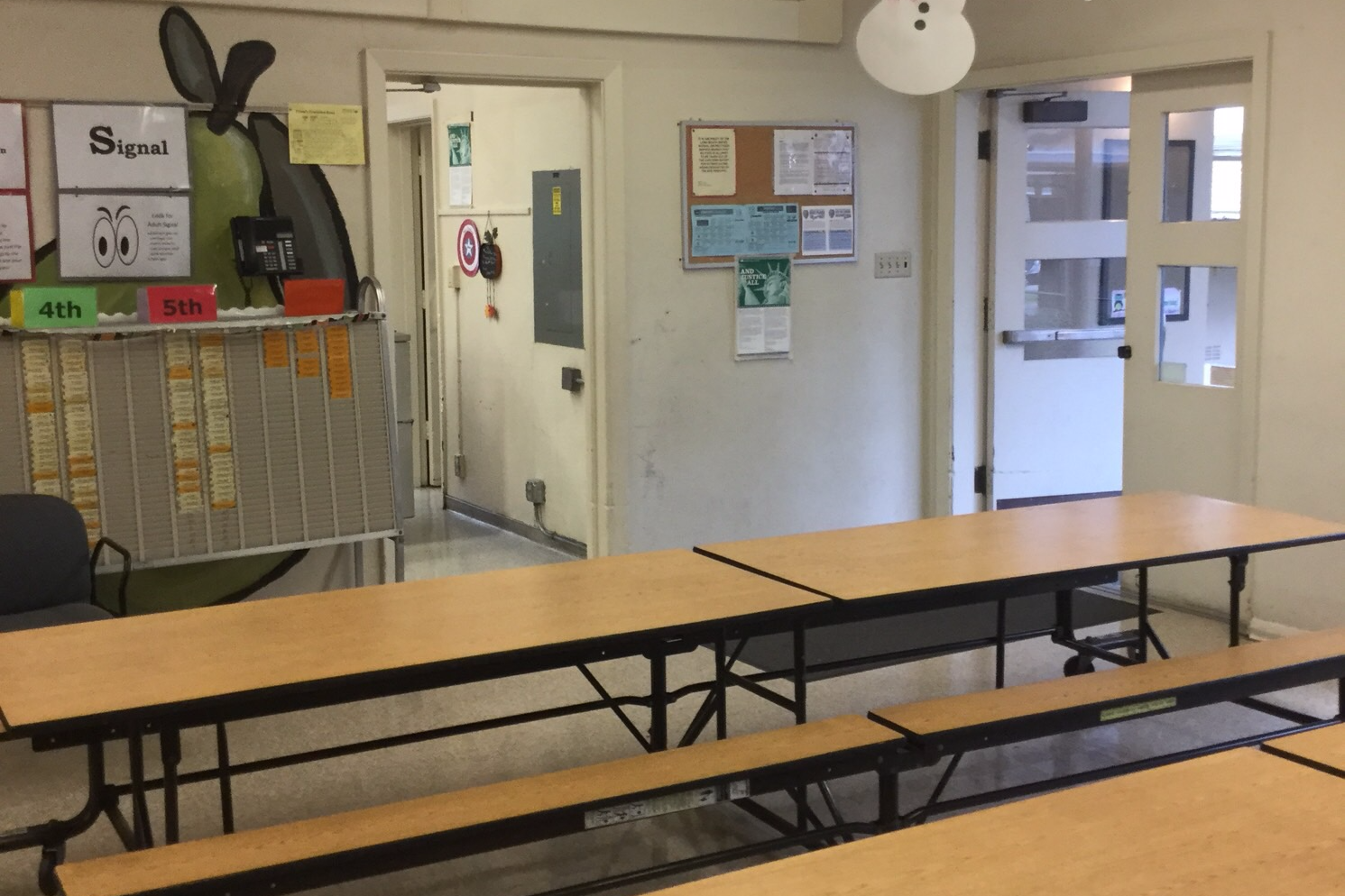 Cafeteria Dining Room