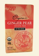 Ginger Pear White Tea from Trader Joe's