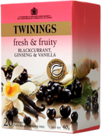 Blackcurrant, Ginseng and Vanilla from Twinings