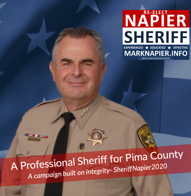 NAPIER FOR SHERIFF 2020 logo