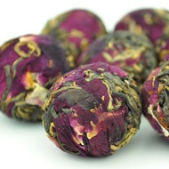 Yunnan Rose Flowers and Big Snow Mountain Black Tea Dragon Ball from Yunnan Sourcing