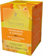 Mandarin & Ginger Fruit Flavored Infusion from Taylors of Harrogate