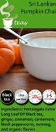 Sri Lankan Pumpkin Chai from 52teas